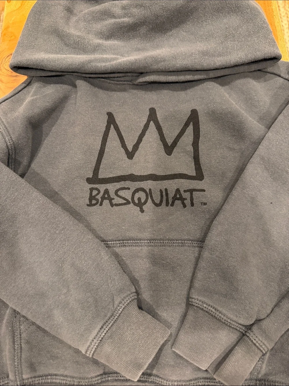 GAP Hoodie with Basquiat Crown Graphic